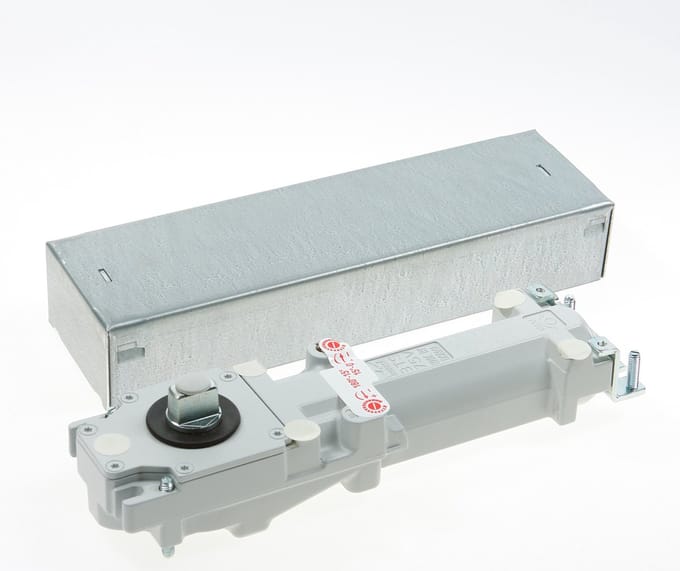 DORMA Vloerveer BTS 75V met steekas met stop 90°
