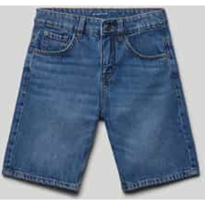Regular fit korte jeans van puur katoen