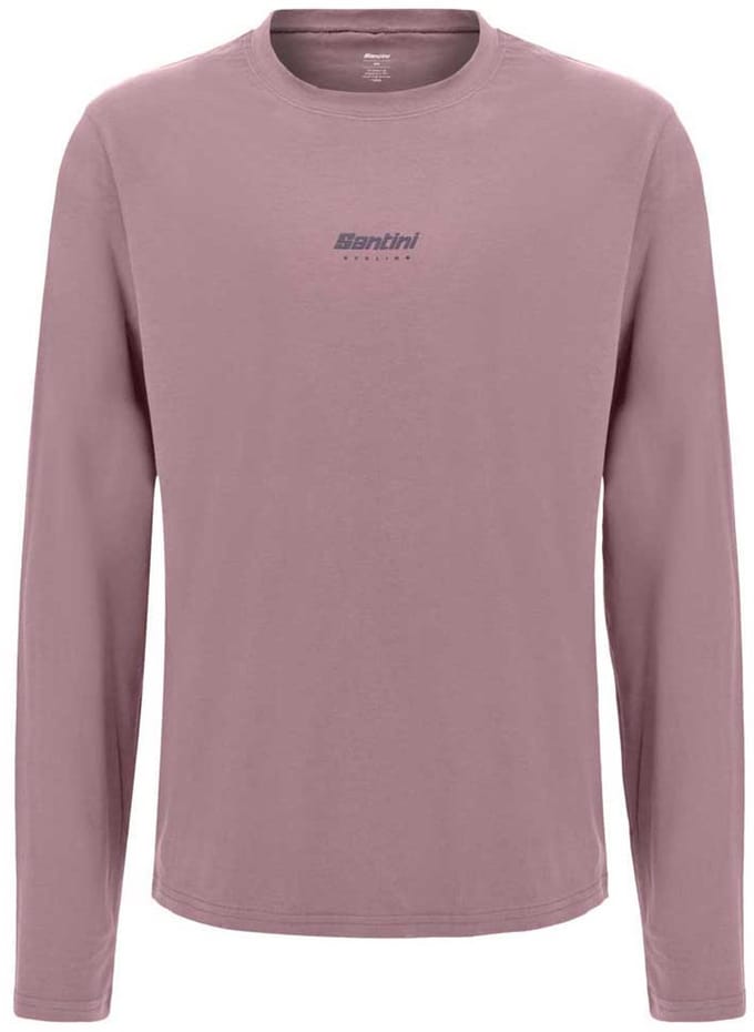 Santini T-shirt Met Lange Mouwen Roze S