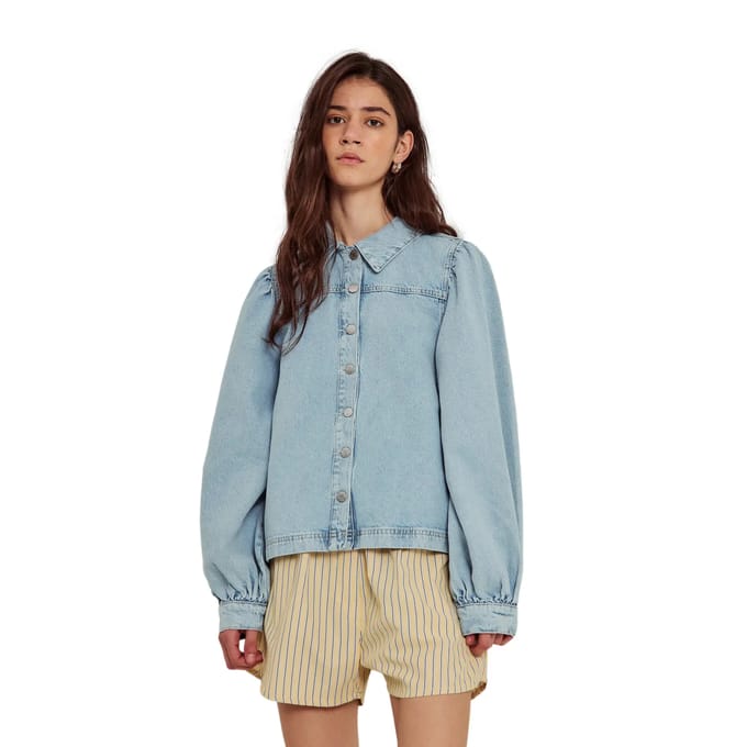 Denim overhemd voor dames Norr Ninni