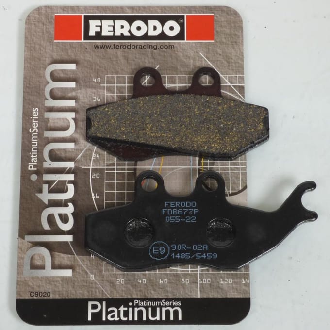 Plaquette de frein Ferodo pour Moto Generic 50 Trigger 2011 à 2012 AV Neuf