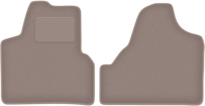 Beige voormatten voor: Citroen Jumpy II bestelwagen (2007-2016)