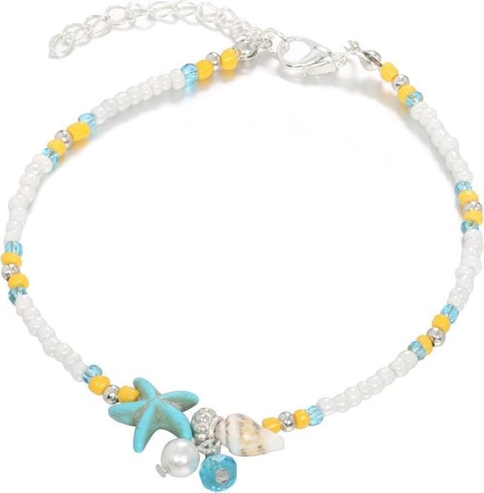 Jomide Enkelbandje Boho Shell Conch 1 - Dames