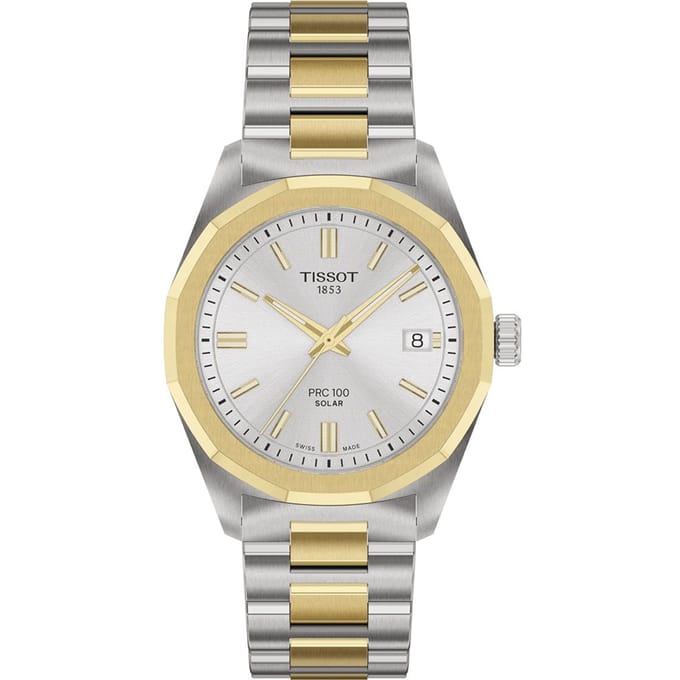 Tissot T-Classic T1518222203100 PRC 100 Solar Horloge