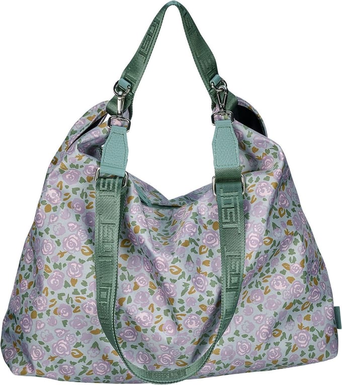 JOST Schoudertas Flora Hobo Bag Red Veelkleurig