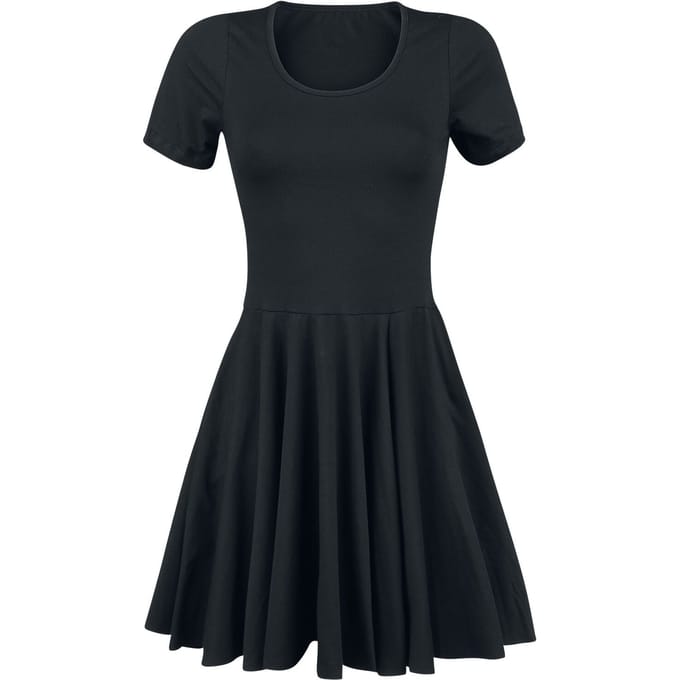Outer Vision Midi-jurk - Triana - L tot XL - voor Vrouwen - zwart