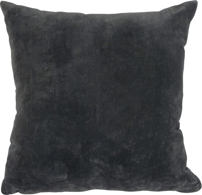 kussen fluweel romantisch bloem met steel 45x45cm