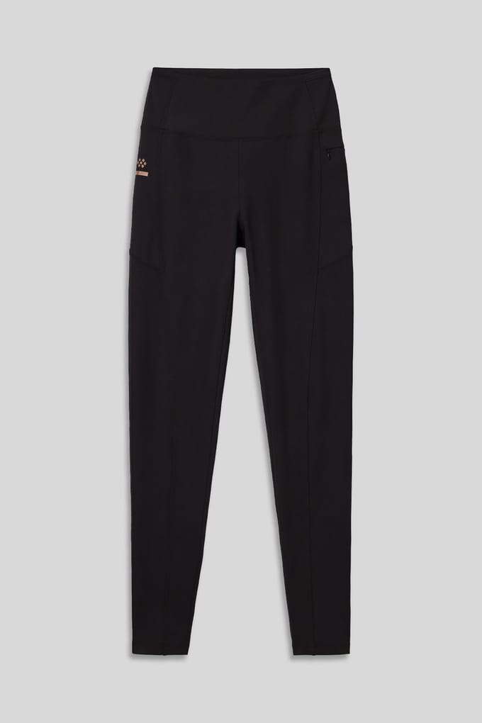 High-Waist Skinny Leggings met Zak