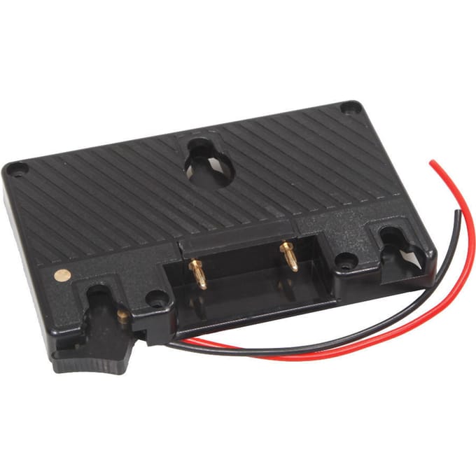 Gold Mount Batterij Camera Adapter Plaat voor Panasonic Camcorder Power B-Tap Anton Bauer Batterij black