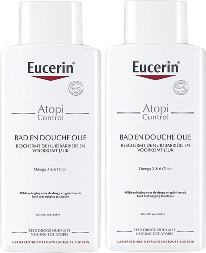 Eucerin Atopi Control Bath & Shower Oil 2x400ml