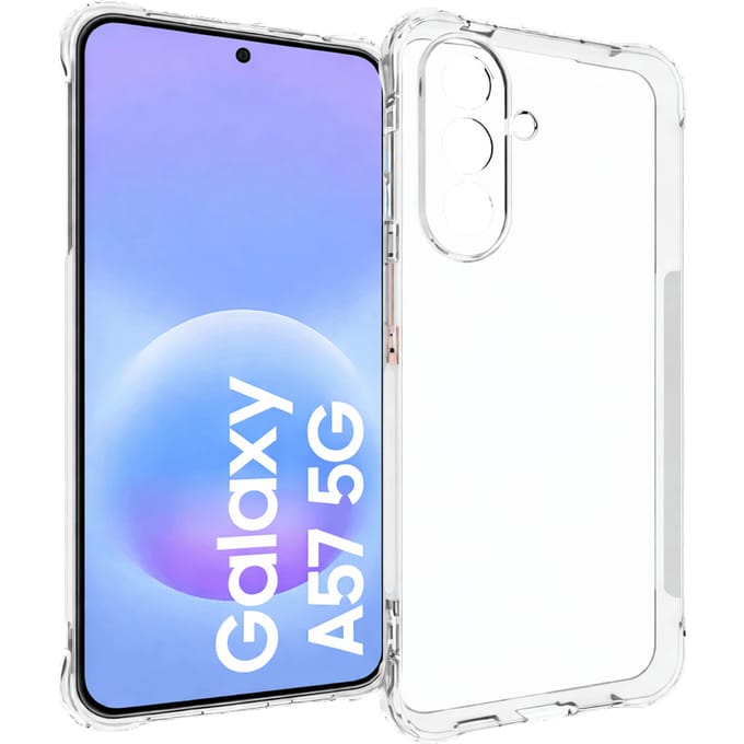CaseBody Samsung Galaxy A57 Shockproof Hoesje Transparant