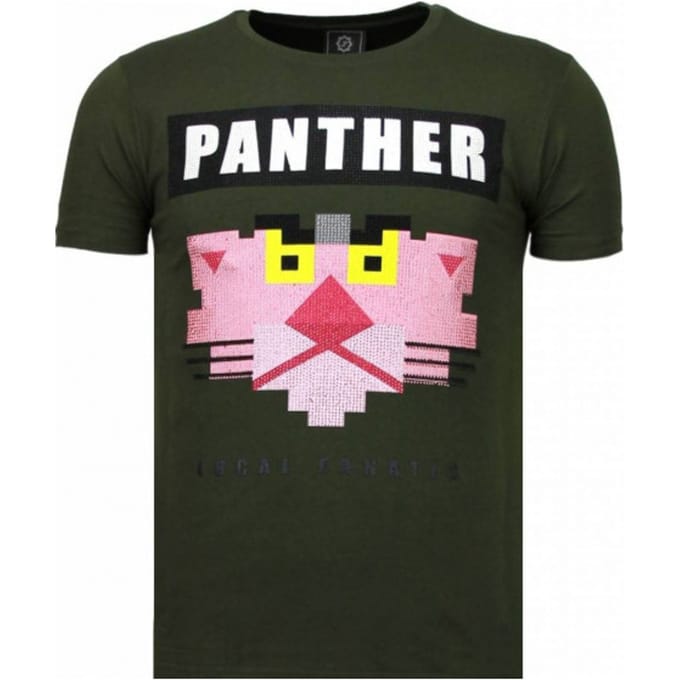 Local Fanatic Panther for a cougar rhinestone t-shirt