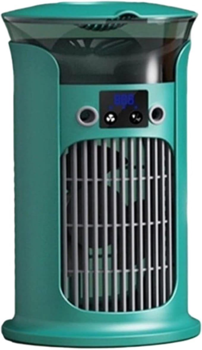 Draagbare airconditioner - 4-in-1 luchtkoeler - groen