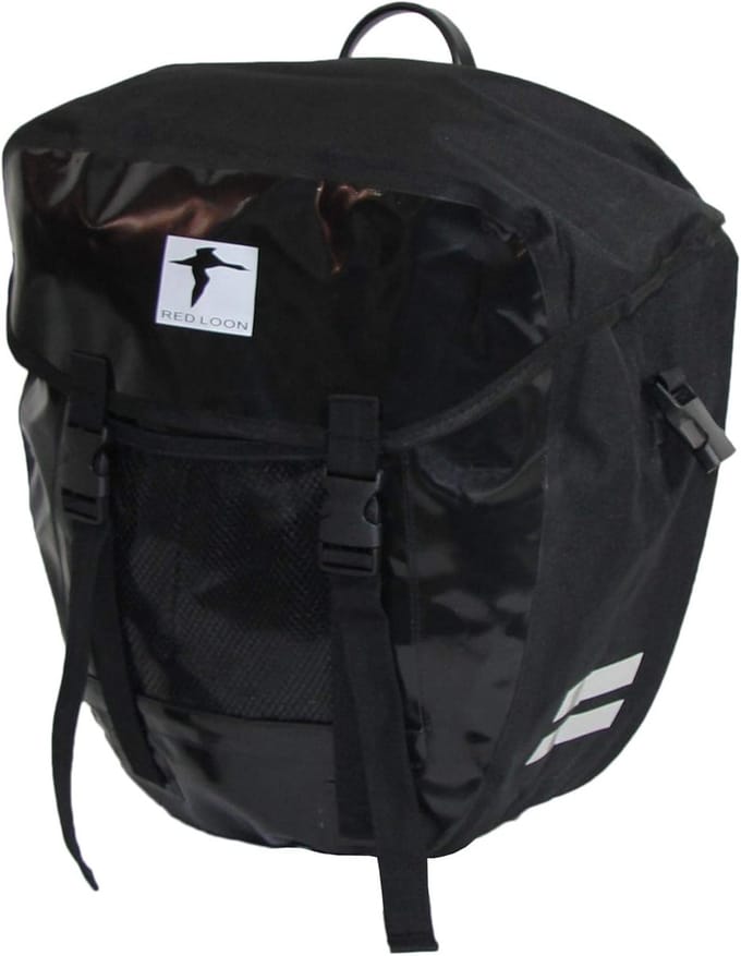 Fietstas Bagage - Fiets Accessoire - Waterdicht Vervoer - Verstelbare Haak - One Size - Zwart