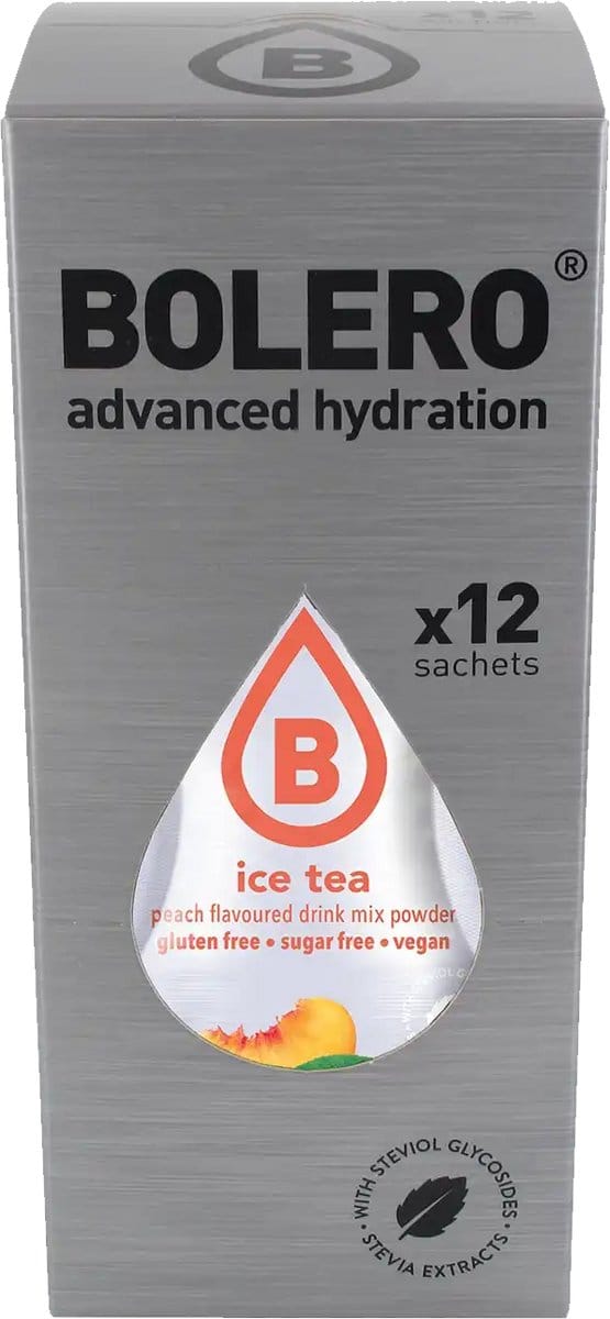 Suikervrije limonade sticks ice tea peach - 12 x 3g
