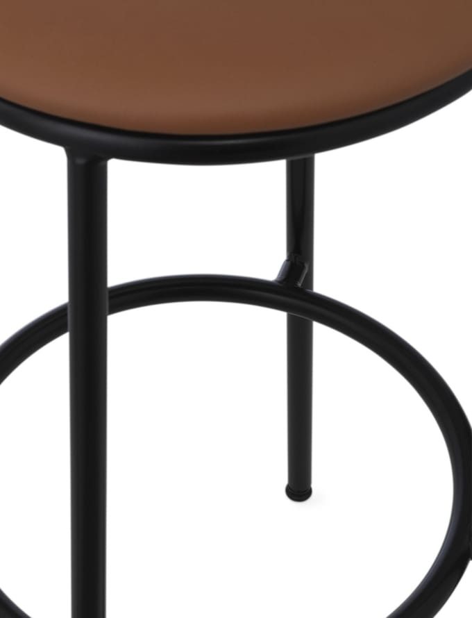 Normann Copenhagen Circa Barkruk  - Brandy (Leder) - 75 cm