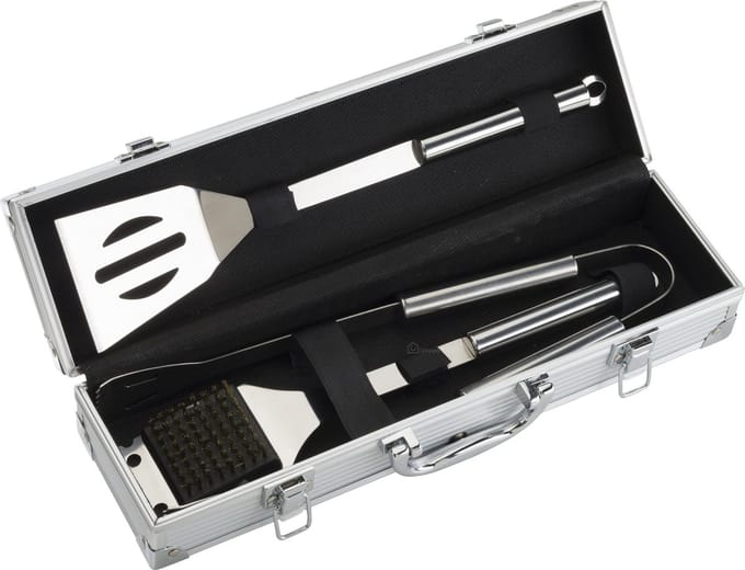 Landmann Grillbestek - 3 delig - in koffer - RVS