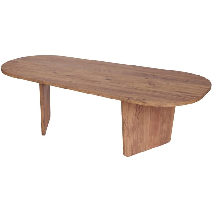 Asir - Salontafel ovaal - Atlantisch grenen - 130 x 65 x 40 cm