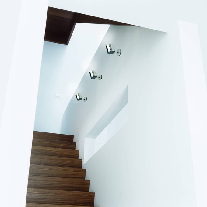 Milan Iluminación Milan Kronn - draaibare wandlamp, chroom