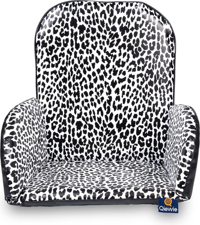 Qiewie Kinderzitje Leopard / Panter (Geschikt voor alle Babboe modellen)