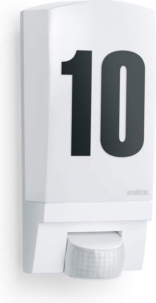 huisnummer 180° motion detector, 10 m range