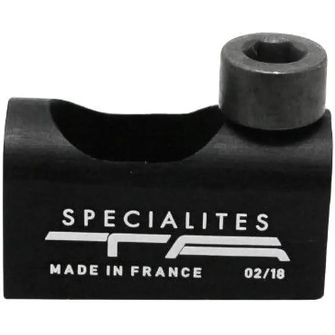 Derailleurhanger voor ovulatieplaat met speciale t.a. schroeven.