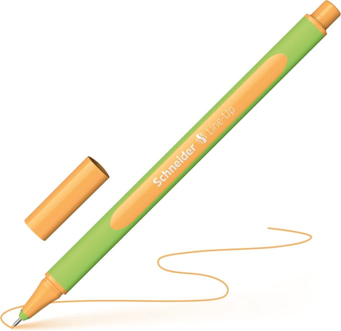 Schneider fineliner - Line-Up - lijnbreedte 0,4mm - neon-orange - S-191065