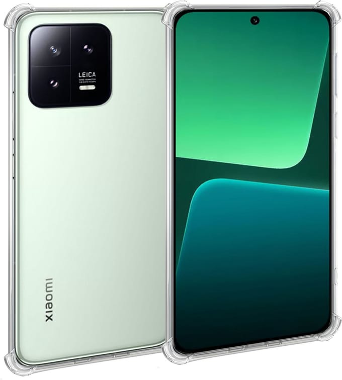 Geschikt voor Xiaomi 13 Hoesje – Shock Proof Case – Cover Transparant