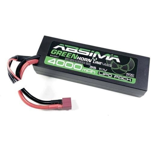 Absima LiPo accupack 11.1 V 4000 mAh 40 C Hardcase T-stekkers