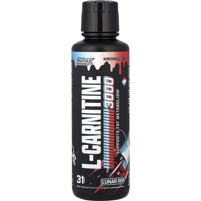 Nutrex Research, L-Carnitine 3000, Luna Pop, , 465ml (15,72 vloeibare ounces)