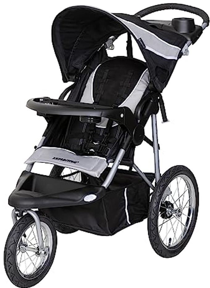Lichte Jogger Kinderwagen met Verstelbare Zitting en Offroad-Banden