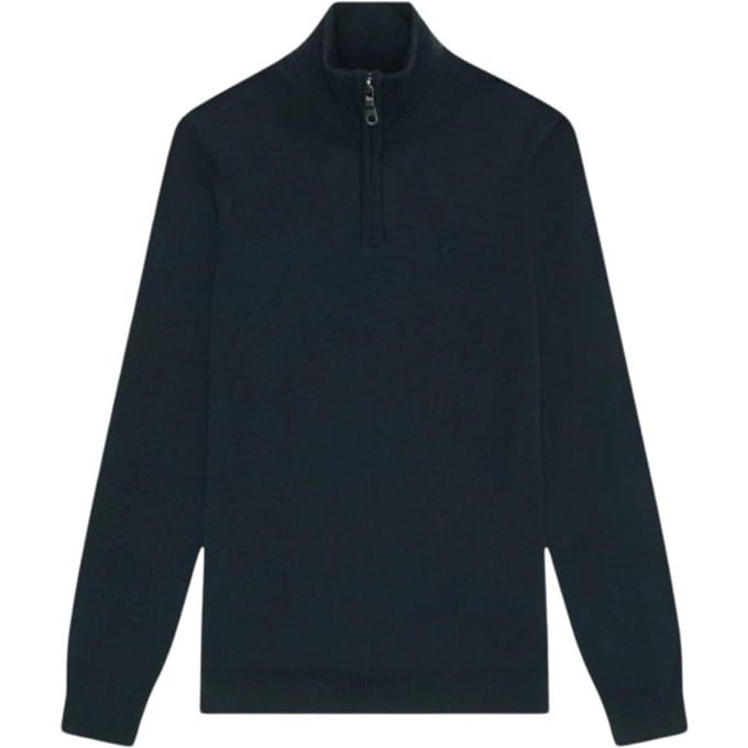 Lyle and Scott Lyle&scott tonal eagle merino quarter zip jumper truien kn2122vc