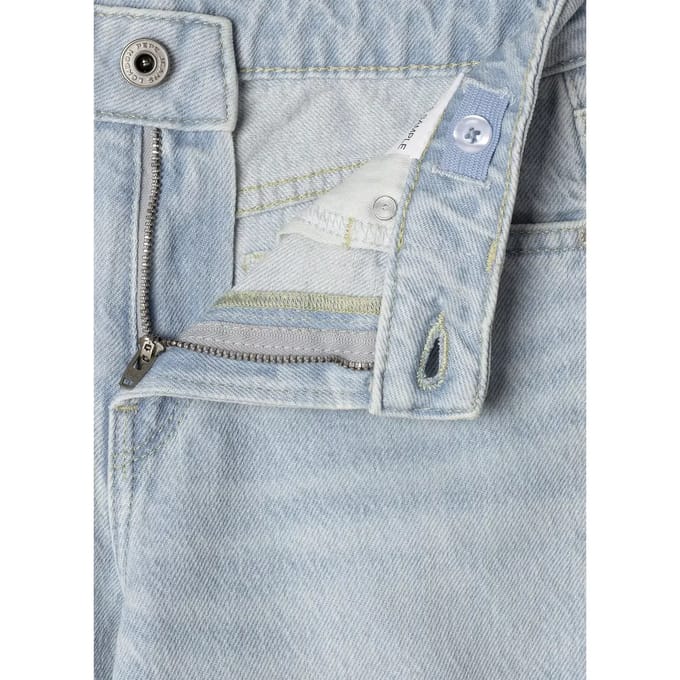 Hoog getailleerde jeans voor meisjes Pepe Jeans Undone