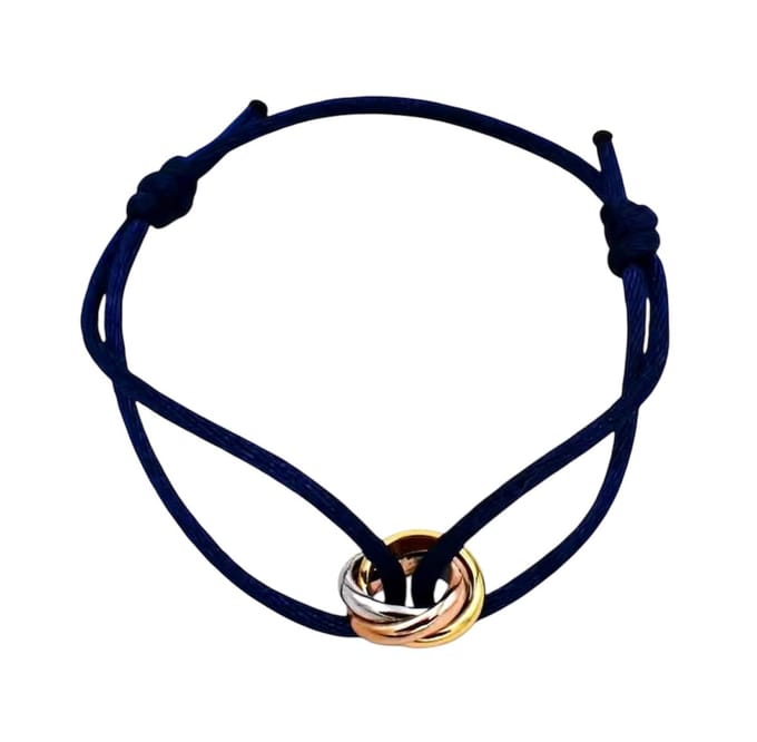 Trinity Armband Zwart - Elegante Armband - Luxe Armband -