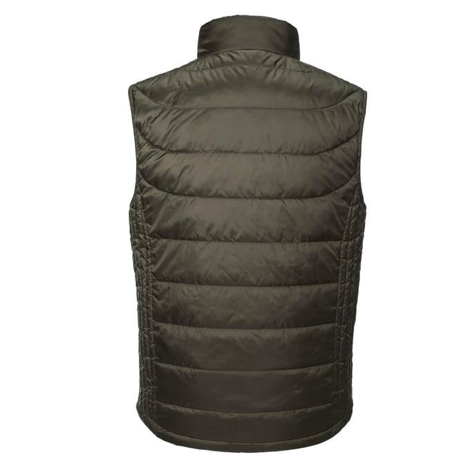 Russell Heren Nano Gewatteerde Bodywarmer (Donkere Olijf)