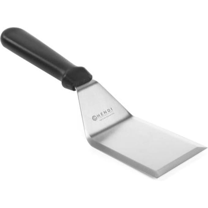 HENDI Hamburger turner – vaatwasmachinebestendig – roestvrij staal – zwart – 283x77 mm