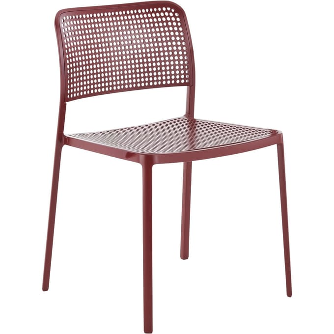 Kartell Audrey stoel - burgundy