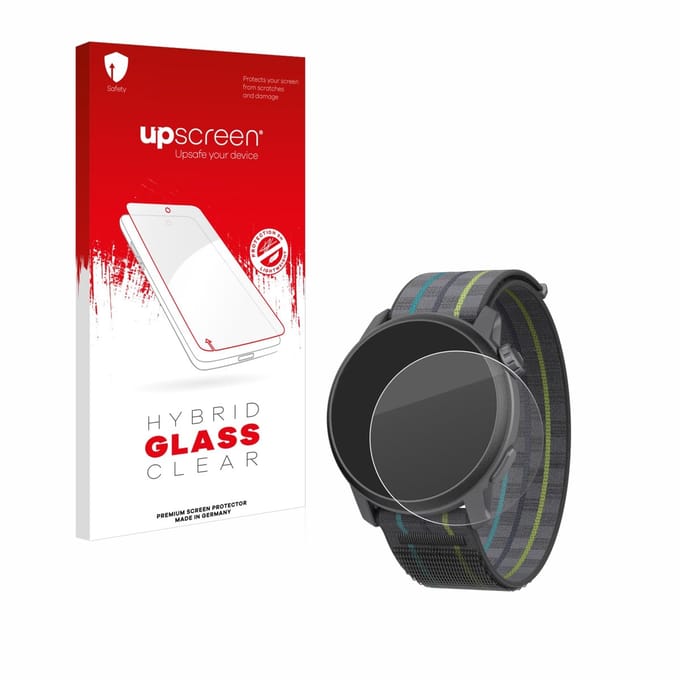 upscreen - Screenprotector voor Coros Pace 3 - Folie Beschermfolie Beschermglas transparant