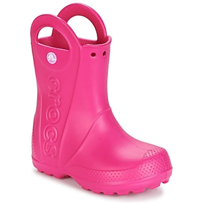 Crocs - Handle It Rain Boots Kids - Roze Regenlaarzen-33 - 34