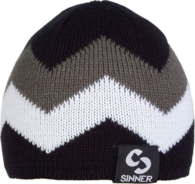 Sinner - Dixville Beanie - Gebreide Muts - One Size - Zwart
