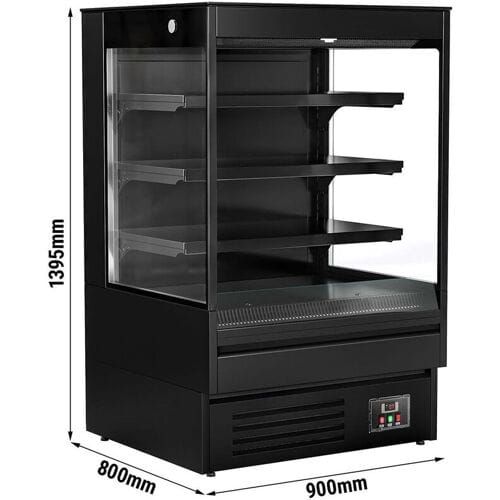 GGM Gastro Wandkühlregal - 900mm - 287 Liter - mit 3 Ablagen