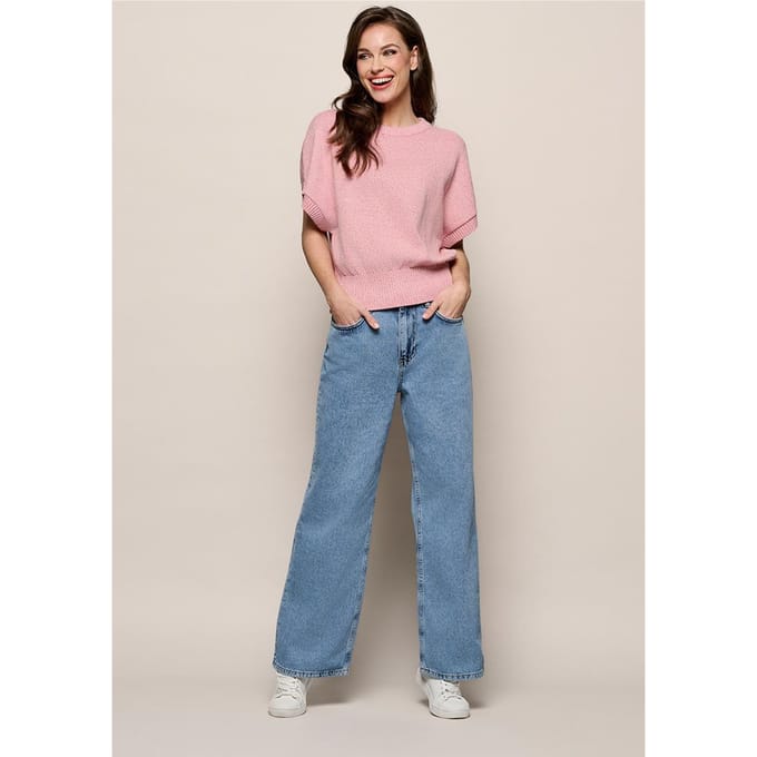 Livia Denim Broek Licht Blauw