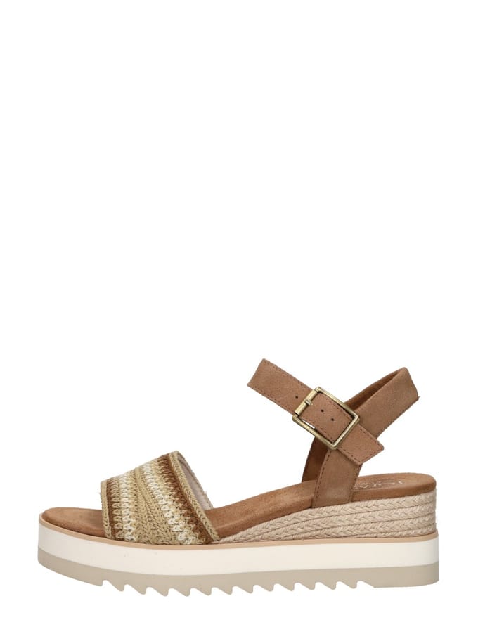TOMS Diana Sandalen Touwzool - cognac - Maat 36