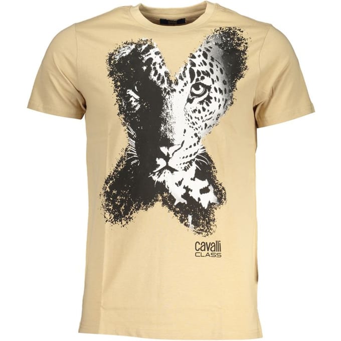 Leopard Graphic T-shirt Korte Mouwen