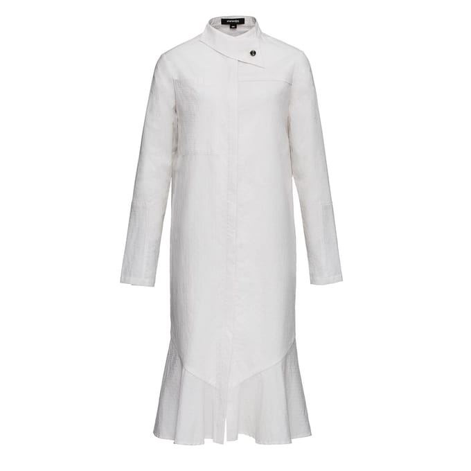 Minimalistisch shirt-jurk