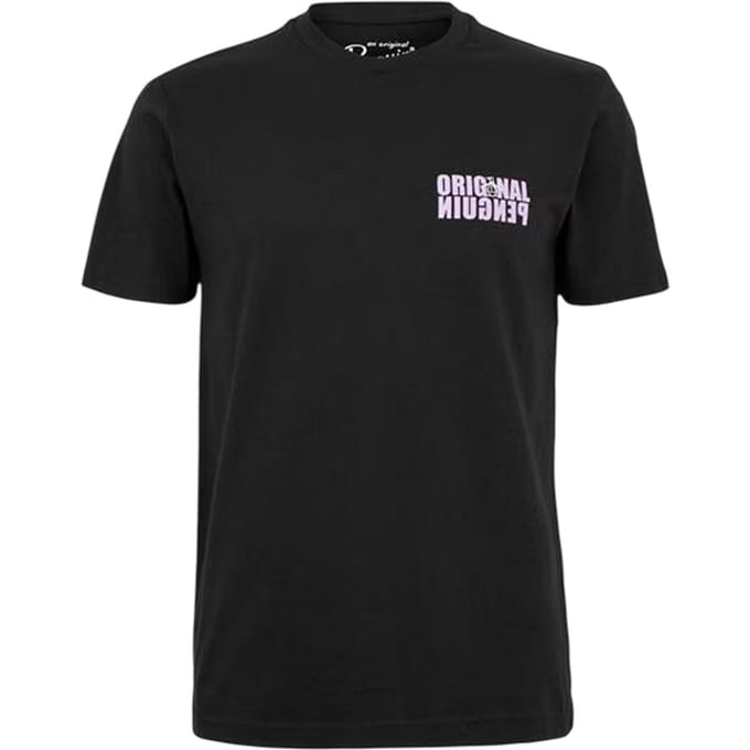 Original Penguin Herenlogo T-Shirt (Echt zwart)