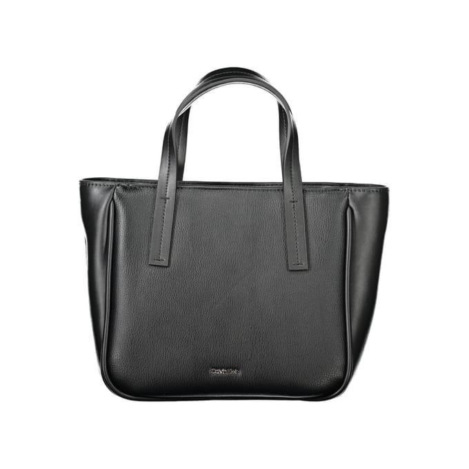 Calvin Klein Zwarte Polyethyleen Dameshandtas