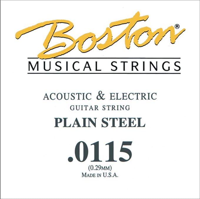 Boston BPL-0115 0115 snaar, plain steel