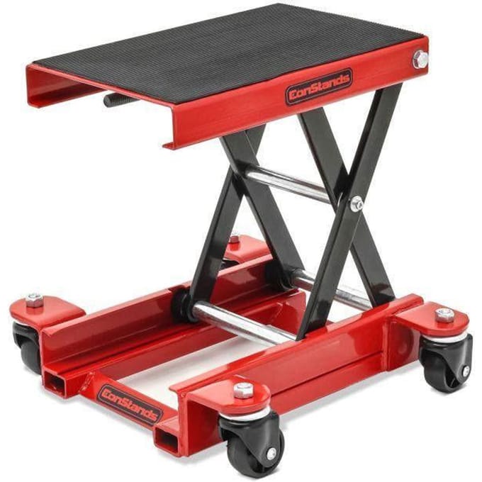 Motorlift trolley ConStands HR1 Verrijdbare krik 500kg rood