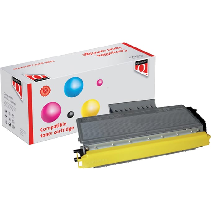 Toner Quantore alternatief tbv Brother TN-3280BK zwart